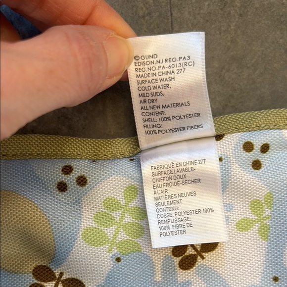 NWOT Gund Baby Portable Diaper Bag, Zoo Animal, Fold Out Bag, Holiday, On The Go - Picture 16 of 16